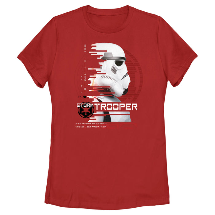 fifth sun Women's Star Wars: Andor Stormtrooper Glitched T-Shirt