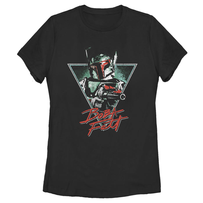 fifth sun Women's Star Wars Artistic Boba Fett T-Shirt