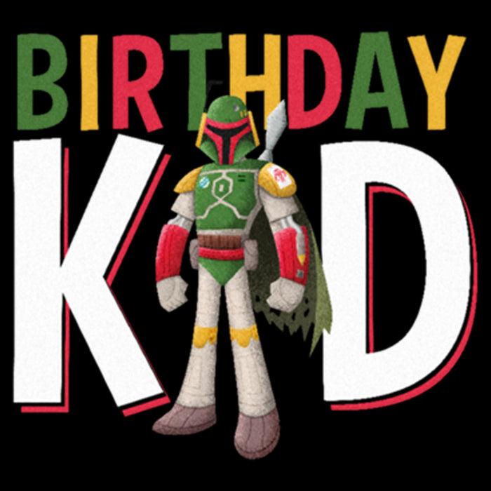 Fifth Sun Women's Star Wars Boba Fett Birthday Kid T-Shirt