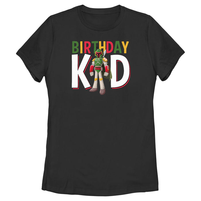 fifth sun Women's Star Wars Boba Fett Birthday Kid T-Shirt