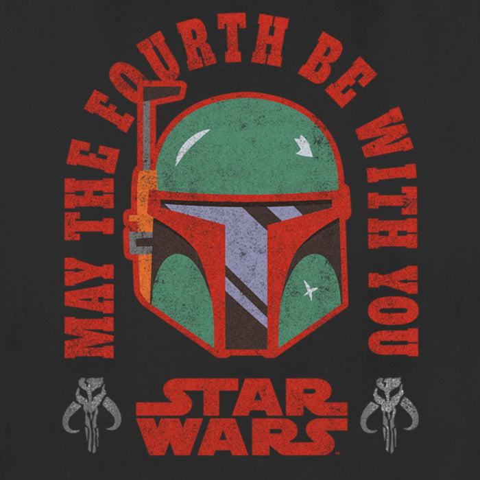 Fifth Sun Women's Star Wars Boba Fett May The Fourth Be With You T-Shirt