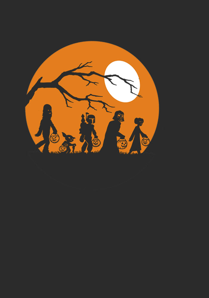 Fifth Sun Women's Star Wars Characters Trick Or Treat T-Shirt