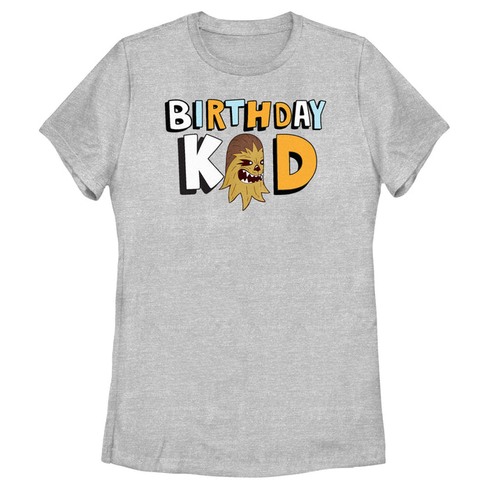 fifth sun Women's Star Wars Chewbacca Birthday Kid T-Shirt