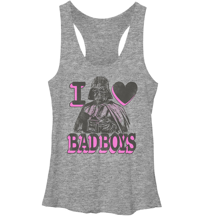 fifth sun Women's Star Wars Darth Vader Bad Boy Racerback Tank Top