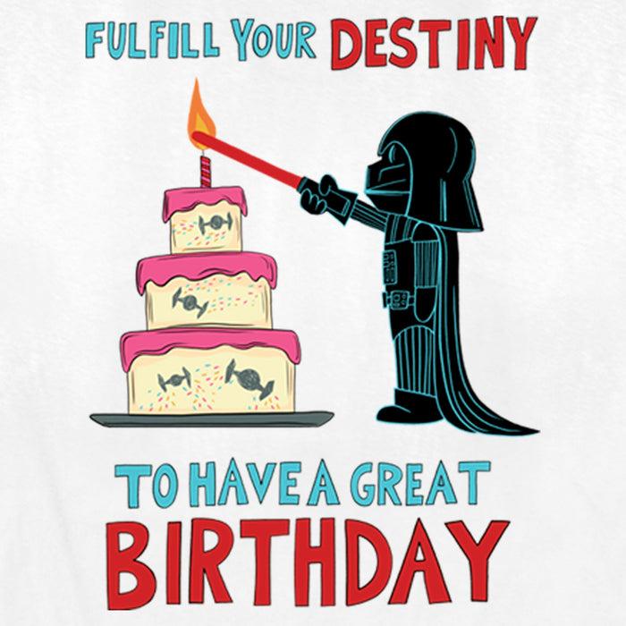 Fifth Sun Women's Star Wars Darth Vader Fulfill Your Destiny T-Shirt