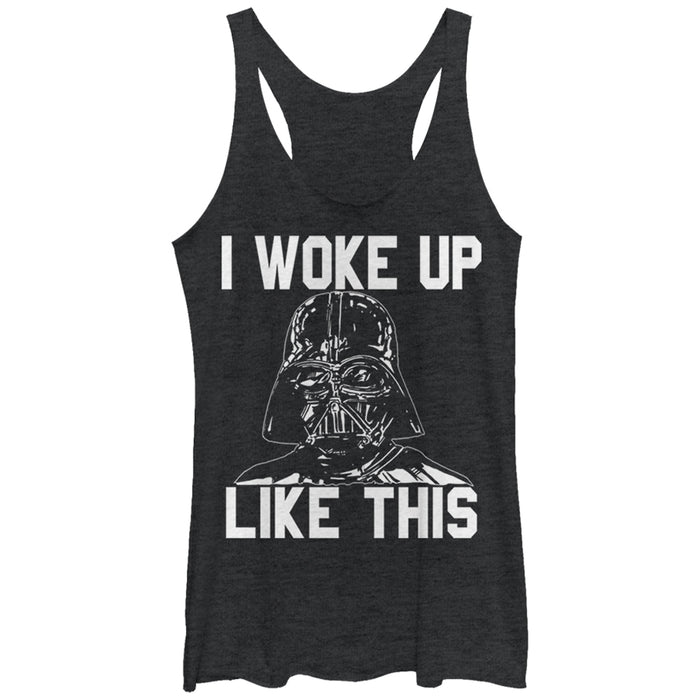 fifth sun Women's Star Wars Darth Vader Woke Up Like This Racerback Tank Top