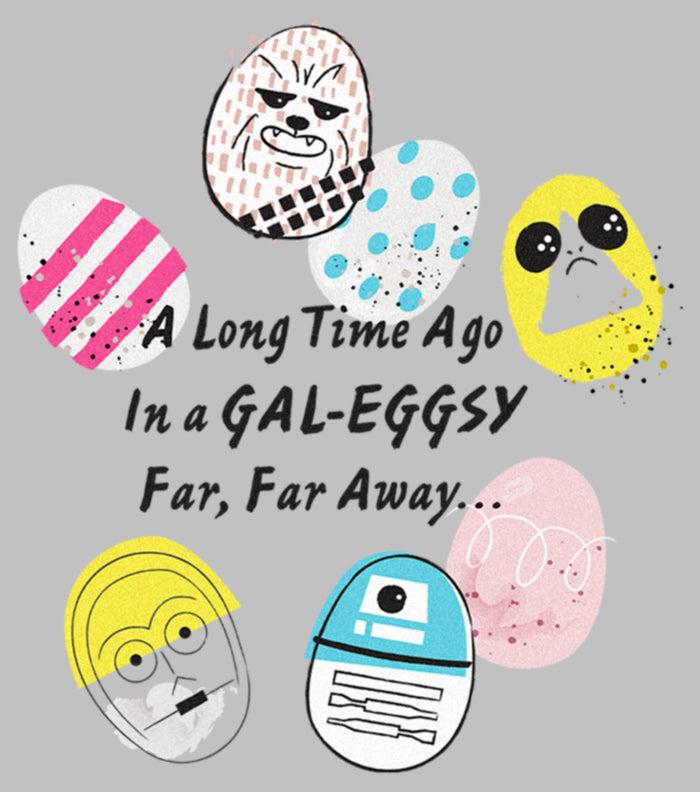 Fifth Sun Women's Star Wars Easter In A Gal-eggsy Far Far Away T-Shirt
