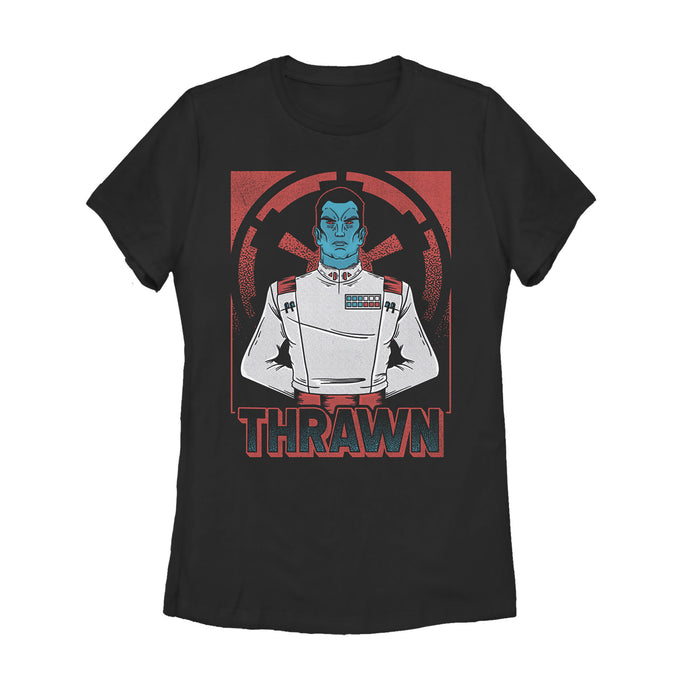 fifth sun Women's Star Wars Grand Admiral Thrawn Portrait T-Shirt