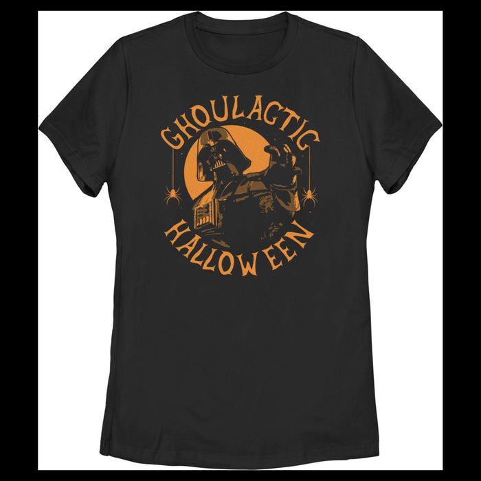 Fifth Sun Women's Star Wars Halloween Ghoulactic Darth Vader T-Shirt