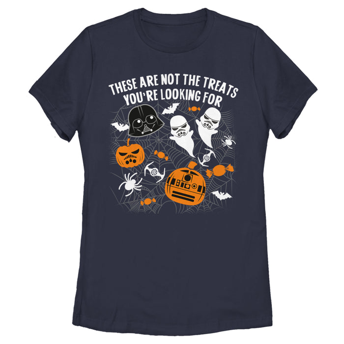 Fifth Sun Women's Star Wars Halloween Not The Treats T-Shirt