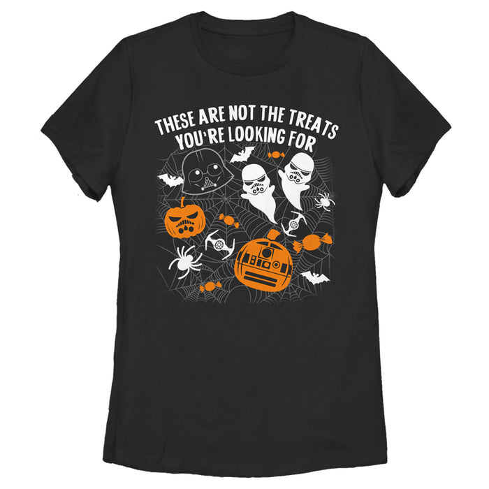 fifth sun Women's Star Wars Halloween Not the Treats T-Shirt