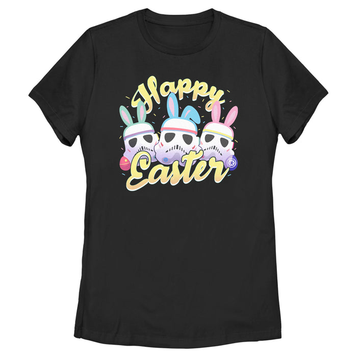 fifth sun Women's Star Wars Happy Easter Stormtroopers T-Shirt