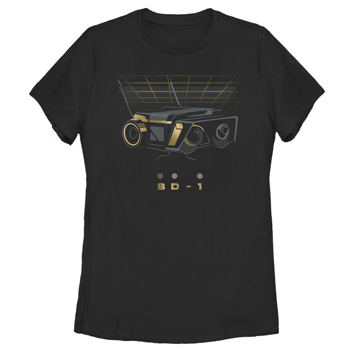 fifth sun Women's Star Wars Jedi: Fallen Order BD-1 Droid T-Shirt