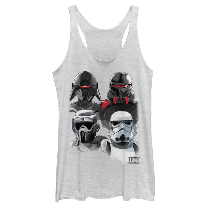 fifth sun Women's Star Wars Jedi: Fallen Order Darth Vader's Inquisitor Squad Racerback Tank Top