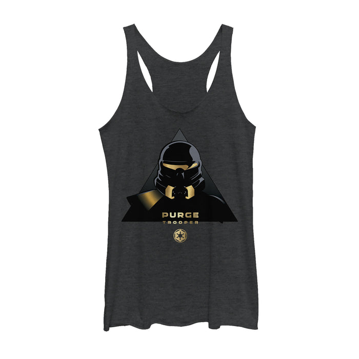 fifth sun Women's Star Wars Jedi: Fallen Order Purge Trooper Symbol Racerback Tank Top