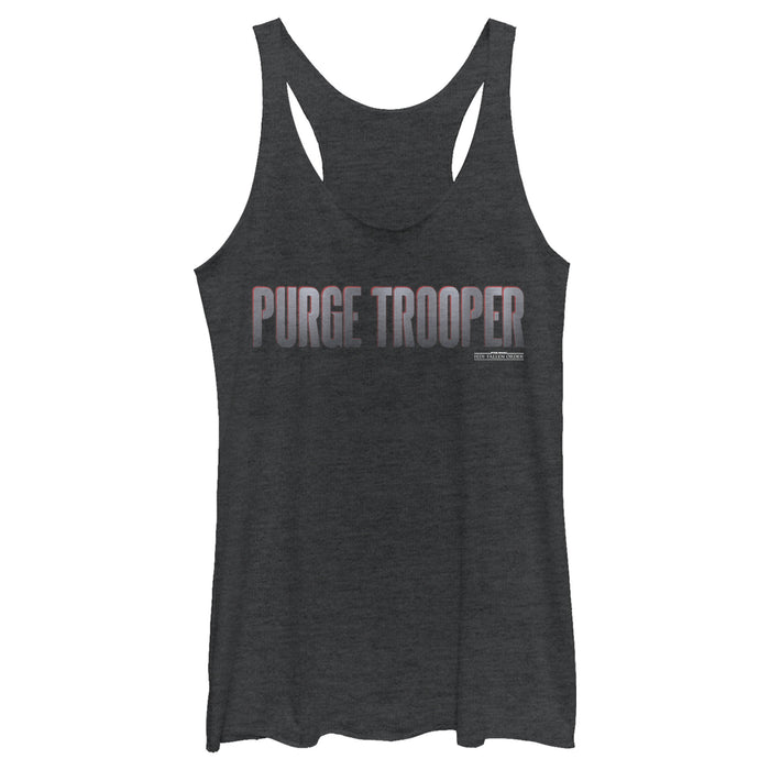 fifth sun Women's Star Wars Jedi: Fallen Order Purge Trooper Racerback Tank Top