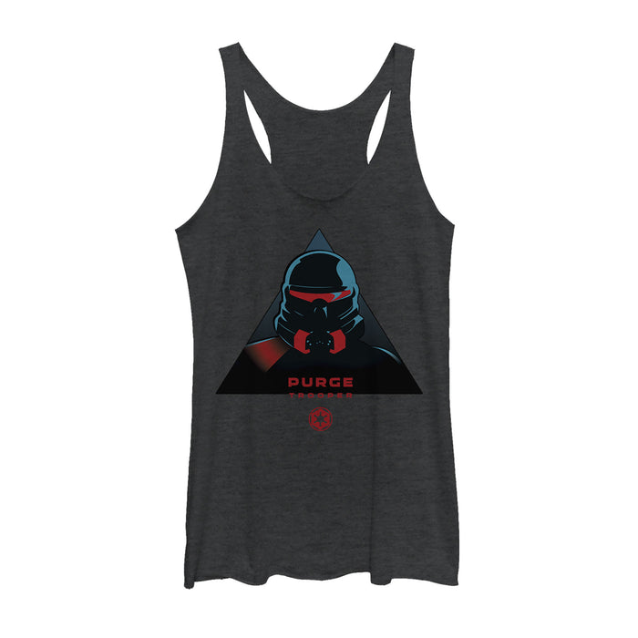 fifth sun Women's Star Wars Jedi: Fallen Order Purge Trooper Portrait Racerback Tank Top