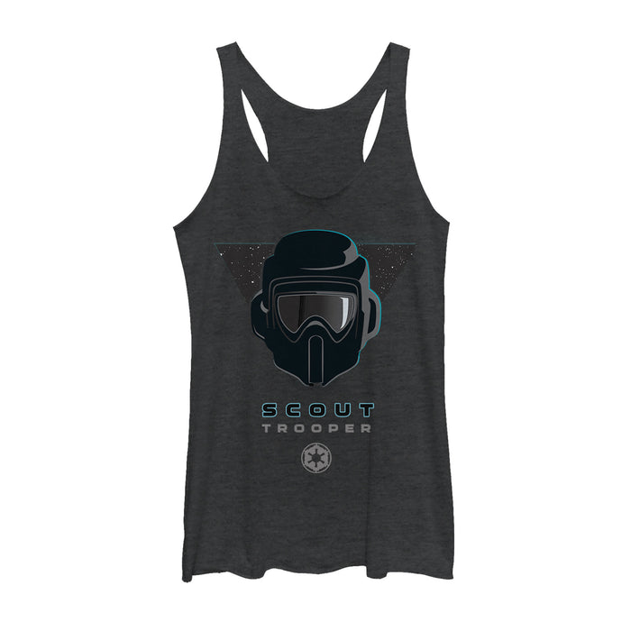 fifth sun Women's Star Wars Jedi: Fallen Order Scout Trooper Symbol Racerback Tank Top