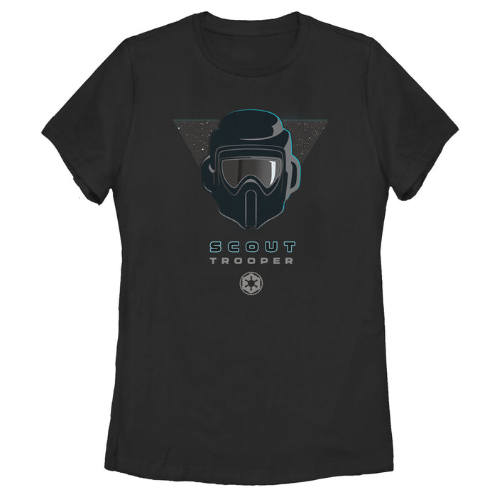 fifth sun Women's Star Wars Jedi: Fallen Order Scout Trooper Symbol T-Shirt