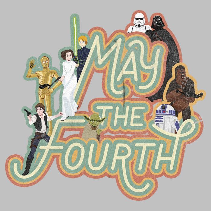 Fifth Sun Women's Star Wars May The Fourth Classic Characters T-Shirt