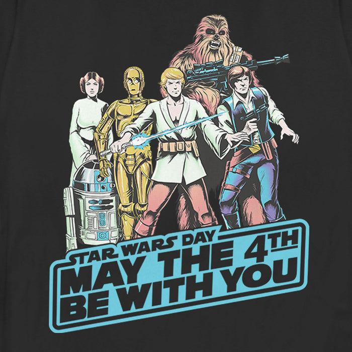 Fifth Sun Women's Star Wars May The Fourth Classic Poster T-Shirt