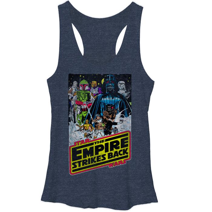 fifth sun Women's Star Wars Movie Poster Racerback Tank Top