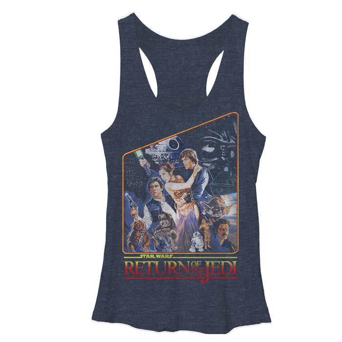 fifth sun Women's Star Wars Movie Poster Racerback Tank Top