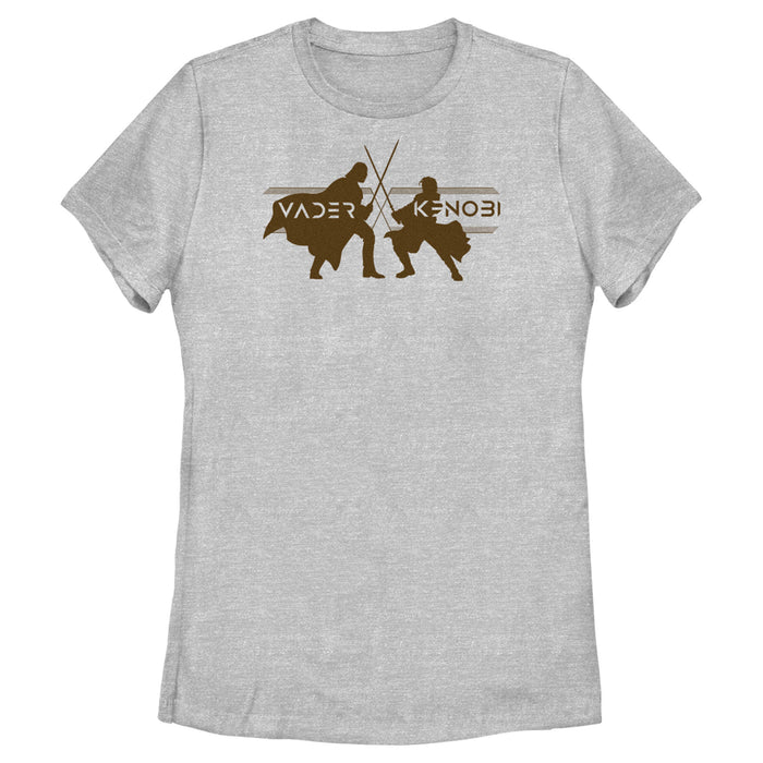 fifth sun Women's Star Wars: Obi-Wan Kenobi Darth Vader Vs. Obi-Wan Kenobi T-Shirt