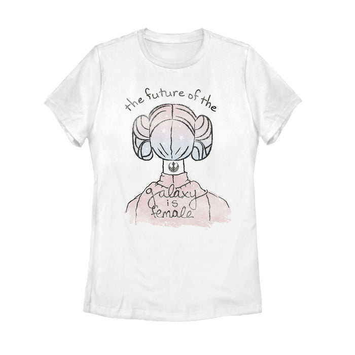 fifth sun Women's Star Wars Princess Leia Future is Female T-Shirt