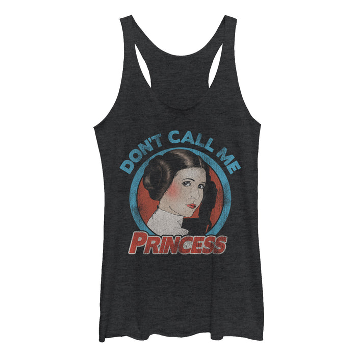 fifth sun Women's Star Wars Princess Leia Racerback Tank Top