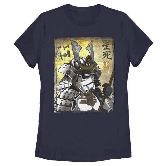 fifth sun Women's Star Wars Samurai Stormtrooper T-Shirt