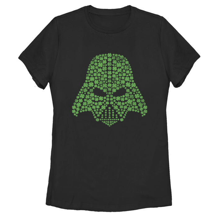 fifth sun Women's Star Wars Shamrock Darth Vader T-Shirt