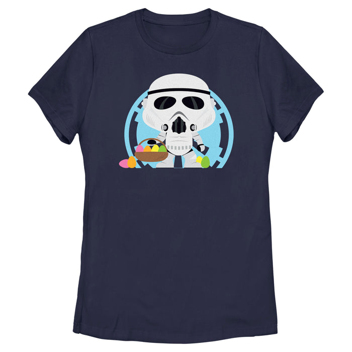 fifth sun Women's Star Wars Stormtroopers Are Ready To Hunt Eggs On Easter T-Shirt