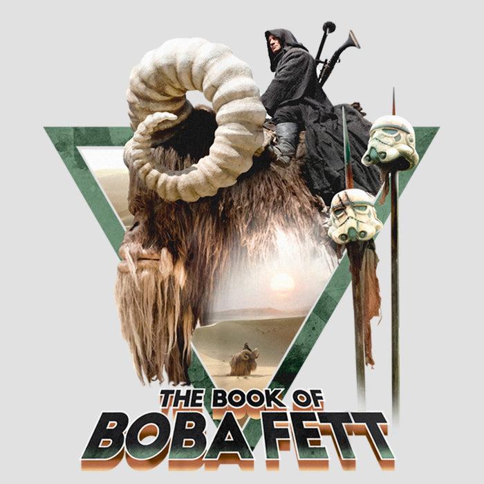 Fifth Sun Women's Star Wars: The Book Of Boba Fett Bantha Ride Boba Racerback Tank Top