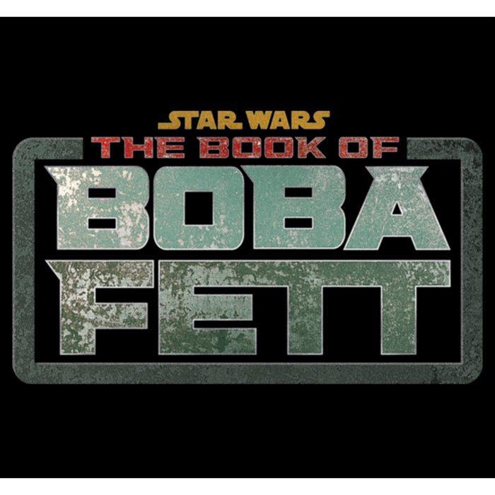 Fifth Sun Women's Star Wars: The Book Of Boba Fett Distressed Logo T-Shirt
