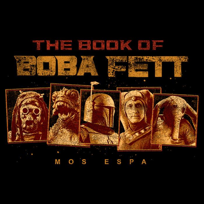 Fifth Sun Women's Star Wars: The Book Of Boba Fett Mos Espa Dangerous Locals T-Shirt