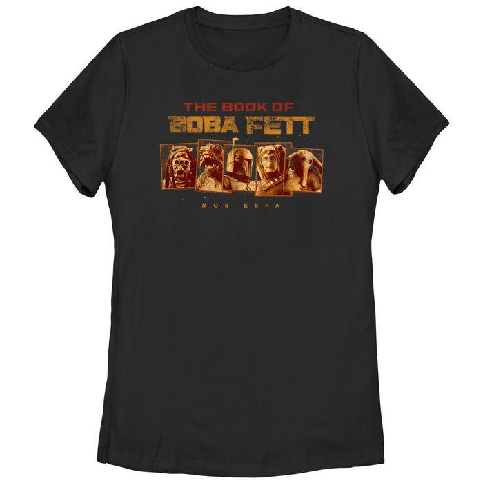 fifth sun Women's Star Wars: The Book of Boba Fett Mos Espa Dangerous Locals T-Shirt