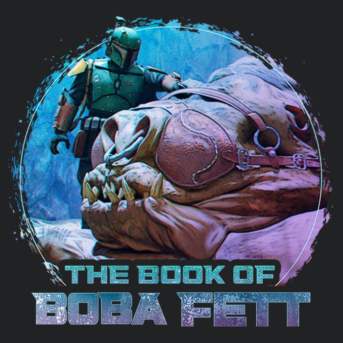 Fifth Sun Women's Star Wars: The Book Of Boba Fett Rancor And Boba Racerback Tank Top