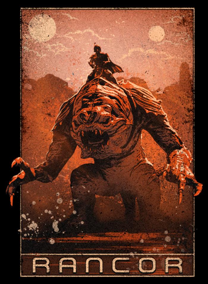 Fifth Sun Women's Star Wars: The Book Of Boba Fett Rancor On The Loose T-Shirt