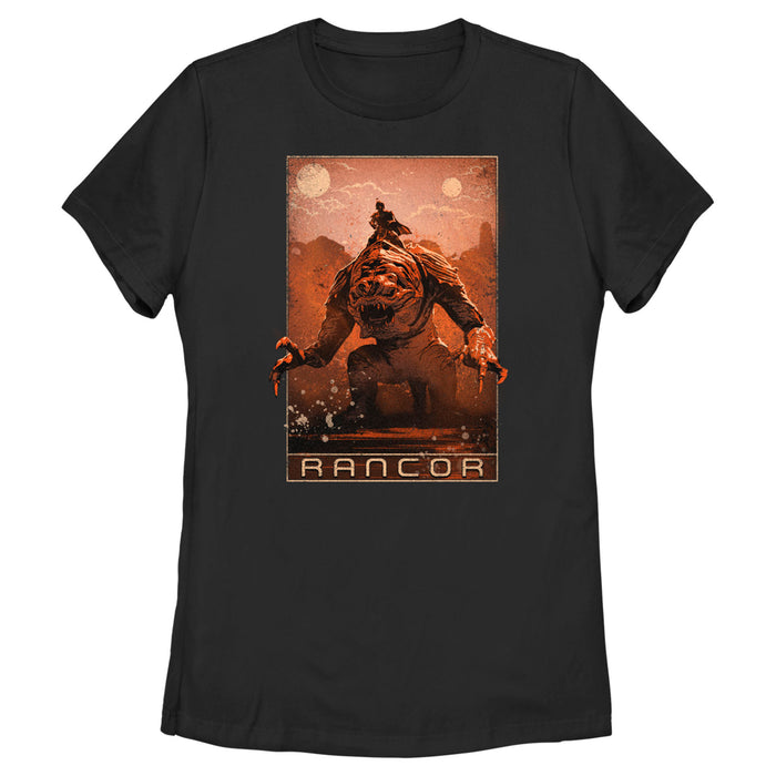 fifth sun Women's Star Wars: The Book of Boba Fett Rancor on the Loose T-Shirt
