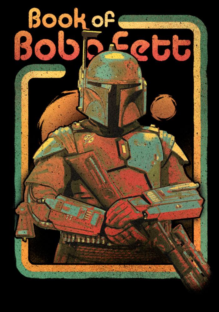Fifth Sun Women's Star Wars: The Book Of Boba Fett Retro Portrait T-Shirt