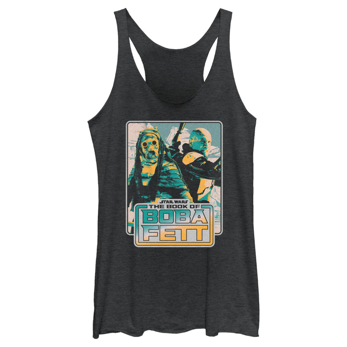 fifth sun Women's Star Wars: The Book of Boba Fett Tatooine Survivors Racerback Tank Top