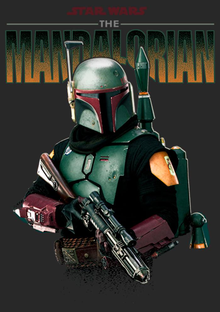 Fifth Sun Women's Star Wars: The Mandalorian Boba Fett Armored Up T-Shirt