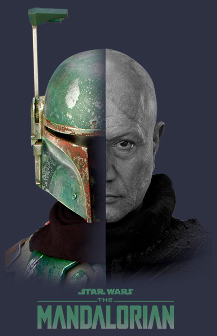 Fifth Sun Women's Star Wars: The Mandalorian Boba Fett Revealed T-Shirt