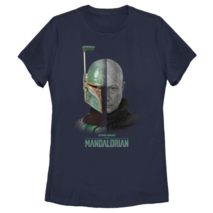 fifth sun Women's Star Wars: The Mandalorian Boba Fett Revealed T-Shirt