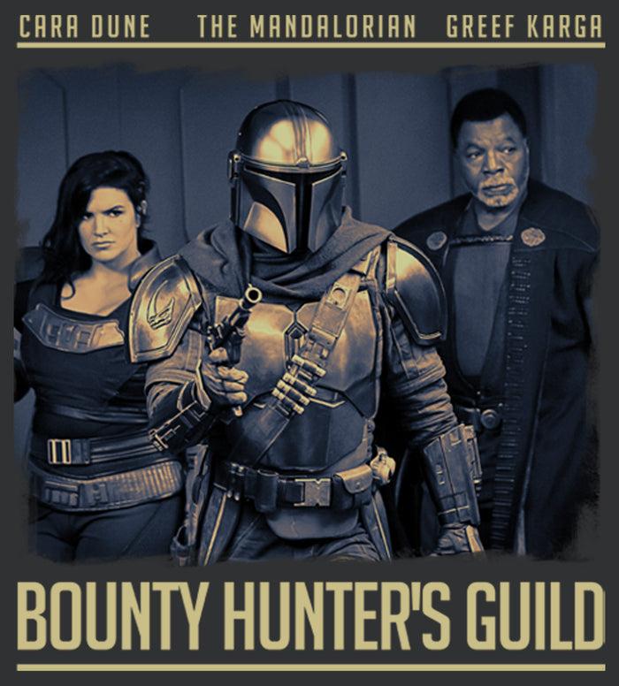 Fifth Sun Women's Star Wars: The Mandalorian Bounty Hunter's Guild Racerback Tank Top