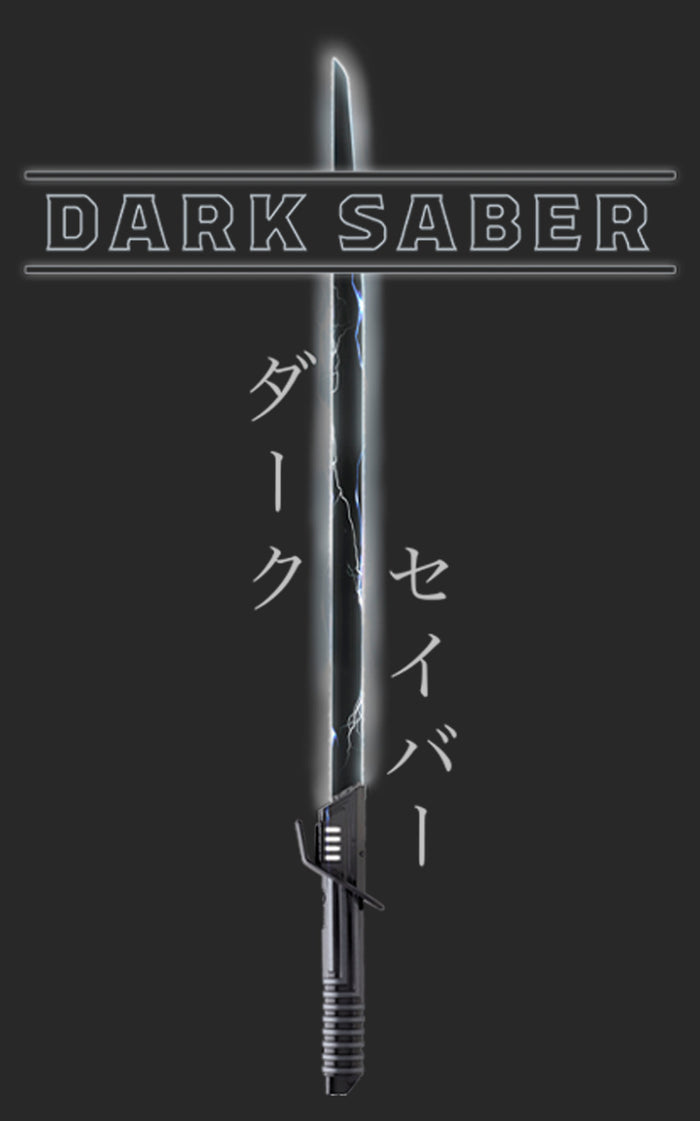 Fifth Sun Women's Star Wars: The Mandalorian Darksaber Katakana T-Shirt