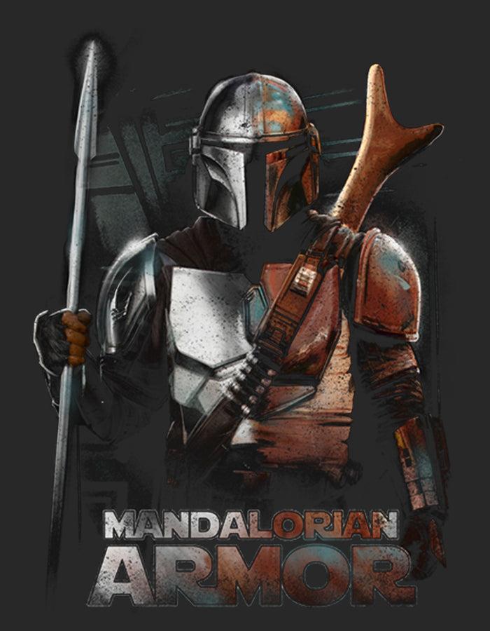 Fifth Sun Women's Star Wars: The Mandalorian Din Djarin Beskar Armor T-Shirt