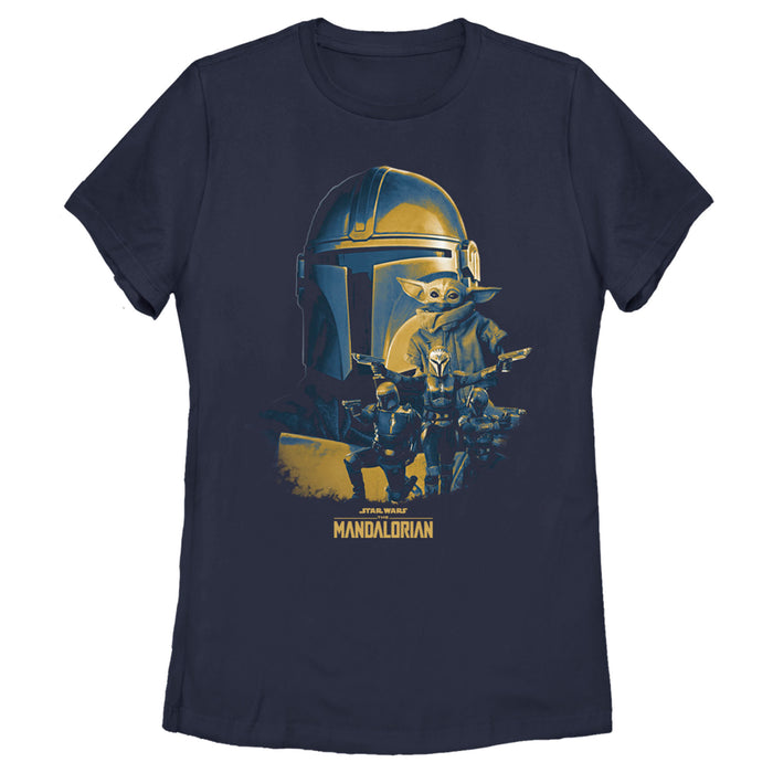 fifth sun Women's Star Wars: The Mandalorian Element of Surprise T-Shirt
