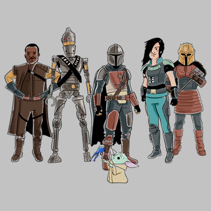 Fifth Sun Women's Star Wars: The Mandalorian Farewell On Nevarro T-Shirt